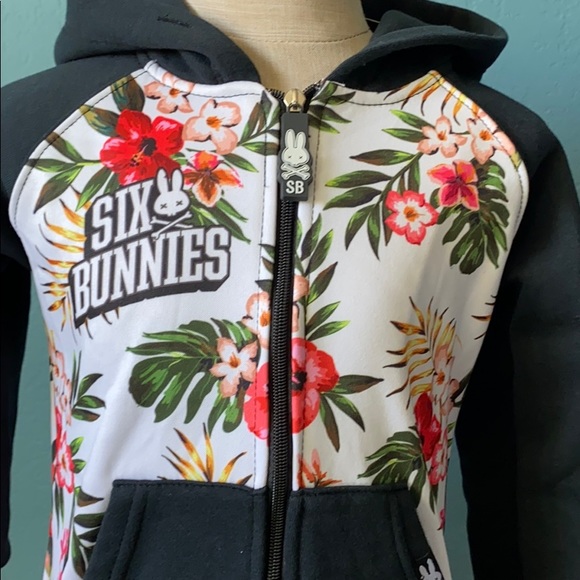 Kids zipper hoodie Aloha print size 4 years - Picture 2 of 4